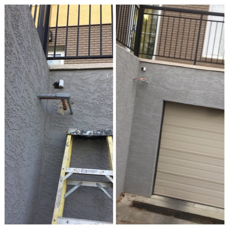 Stucco Repair Before & After Alta Exterior Ltd Edmonton, AB
